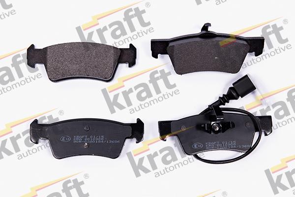 KRAFT AUTOMOTIVE 6010908 - Комплект спирачно феродо, дискови спирачки vvparts.bg