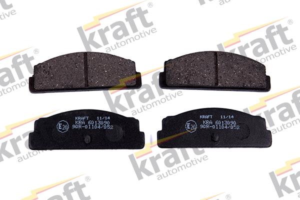 KRAFT AUTOMOTIVE 6013090 - Комплект спирачно феродо, дискови спирачки vvparts.bg