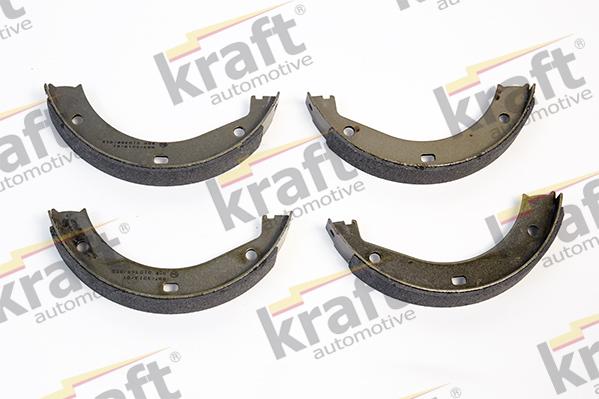 KRAFT AUTOMOTIVE 6022560 - Комплект спирачна челюст, ръчна спирачка vvparts.bg