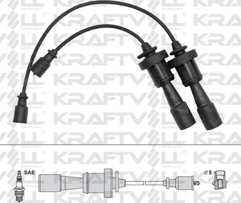 KRAFTVOLL GERMANY 05070331 - Комплект запалителеи кабели vvparts.bg
