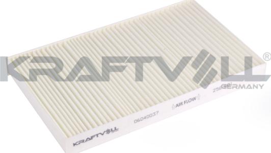 KRAFTVOLL GERMANY 06040037 - Филтър купе (поленов филтър) vvparts.bg