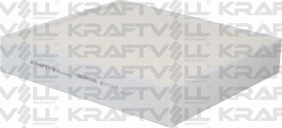 KRAFTVOLL GERMANY 06040188 - Филтър купе (поленов филтър) vvparts.bg