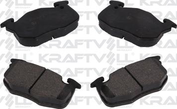 KRAFTVOLL GERMANY 07010004 - Комплект спирачно феродо, дискови спирачки vvparts.bg