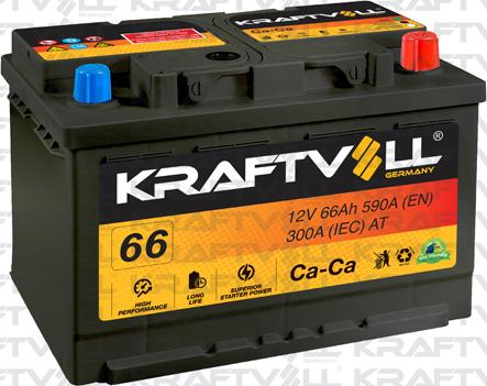 KRAFTVOLL GERMANY 18010009 - Стартов акумулатор vvparts.bg
