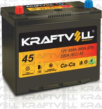 KRAFTVOLL GERMANY 18010004 - Стартов акумулатор vvparts.bg