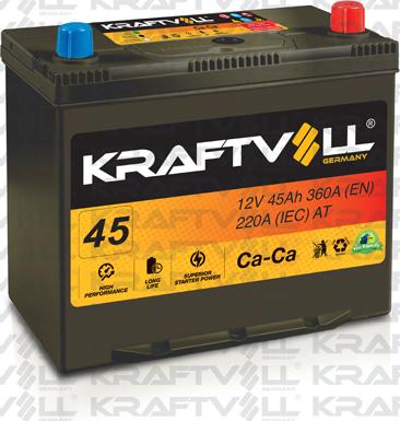 KRAFTVOLL GERMANY 18010002 - Стартов акумулатор vvparts.bg