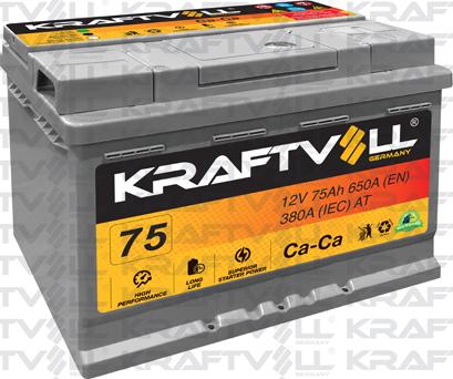 KRAFTVOLL GERMANY 18010013 - Стартов акумулатор vvparts.bg