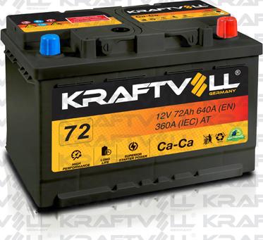 KRAFTVOLL GERMANY 18010012 - Стартов акумулатор vvparts.bg