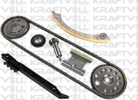 KRAFTVOLL GERMANY 12100092 - Комплект ангренажна верига vvparts.bg