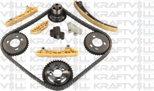 KRAFTVOLL GERMANY 12100050 - Комплект ангренажна верига vvparts.bg