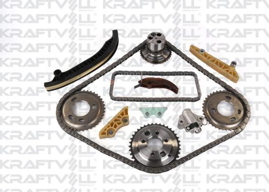 KRAFTVOLL GERMANY 12100060 - Комплект ангренажна верига vvparts.bg