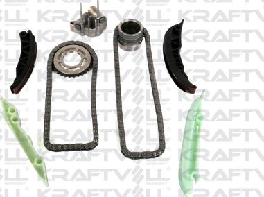 KRAFTVOLL GERMANY 12100009 - Комплект ангренажна верига vvparts.bg