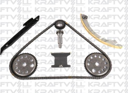 KRAFTVOLL GERMANY 12100089 - Комплект ангренажна верига vvparts.bg