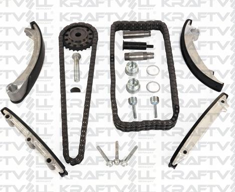 KRAFTVOLL GERMANY 12100087 - Комплект ангренажна верига vvparts.bg