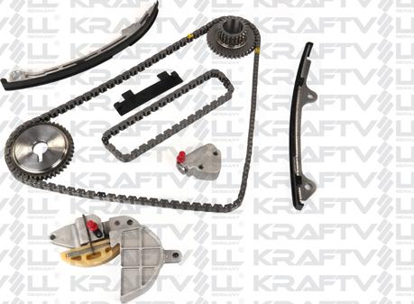 KRAFTVOLL GERMANY 12100075 - Комплект ангренажна верига vvparts.bg