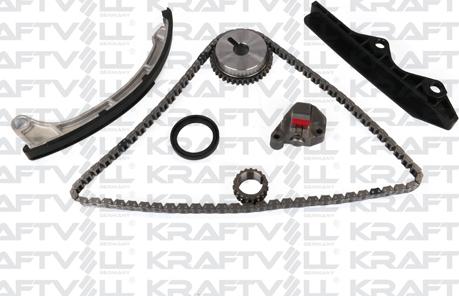 KRAFTVOLL GERMANY 12100076 - Комплект ангренажна верига vvparts.bg