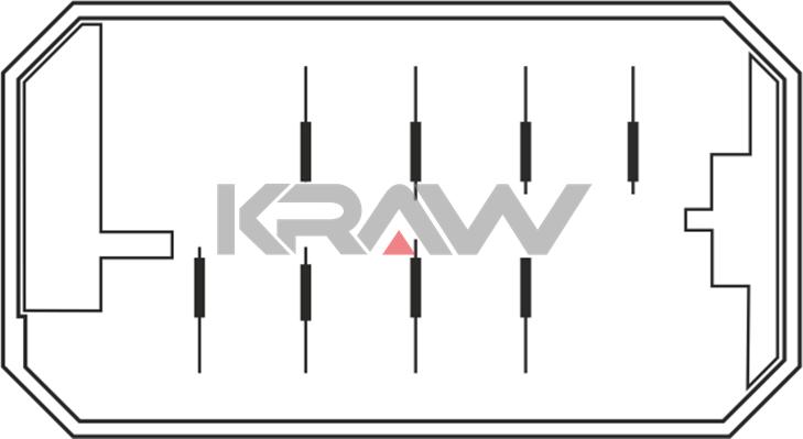 KRAW AN-5254 - Ключ(бутон), стъклоповдигане vvparts.bg