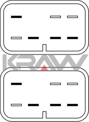 KRAW AN-308 - Ключ(бутон), стъклоповдигане vvparts.bg