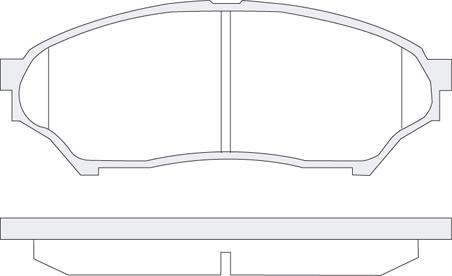 KSH EUROPE 1850.0058052 - Комплект спирачно феродо, дискови спирачки vvparts.bg