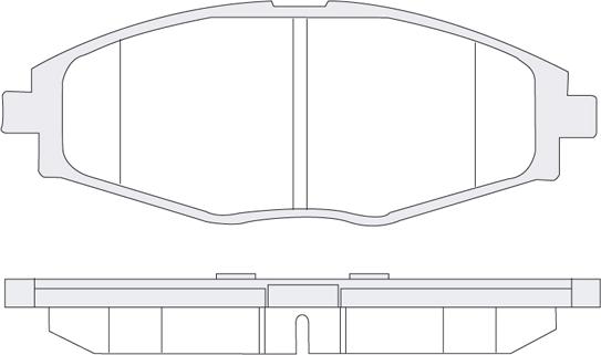 KSH EUROPE 1850.0058018 - Комплект спирачно феродо, дискови спирачки vvparts.bg