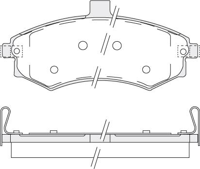 KSH EUROPE 1850.0058145 - Комплект спирачно феродо, дискови спирачки vvparts.bg