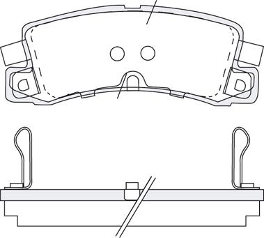 KSH EUROPE 1850.0058101 - Комплект спирачно феродо, дискови спирачки vvparts.bg