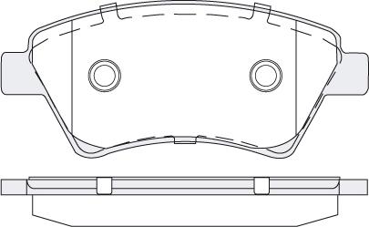 KSH EUROPE 1850.0058182 - Комплект спирачно феродо, дискови спирачки vvparts.bg