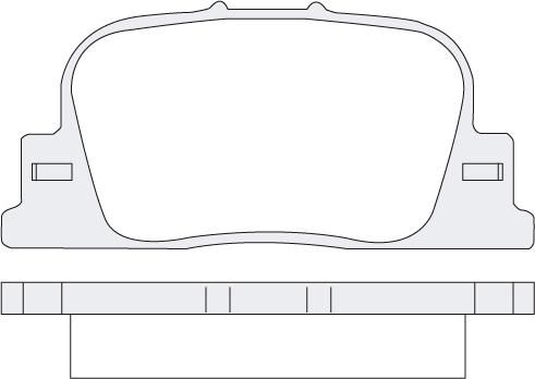 KSH EUROPE 1850.0058128 - Комплект спирачно феродо, дискови спирачки vvparts.bg