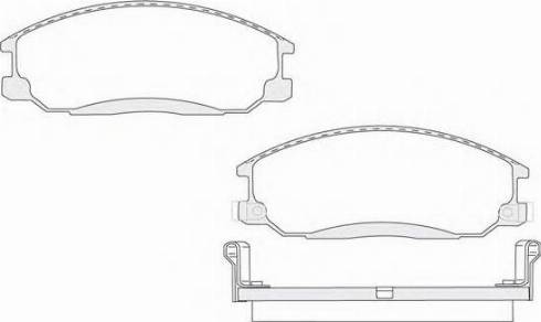 KSH EUROPE 1850.0058054 - Комплект спирачно феродо, дискови спирачки vvparts.bg