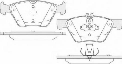 KSH EUROPE 1850.0058206 - Комплект спирачно феродо, дискови спирачки vvparts.bg