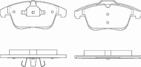 KSH EUROPE 1850.0058237 - Комплект спирачно феродо, дискови спирачки vvparts.bg