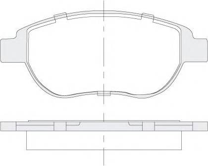 KSH EUROPE 1850.0058221 - Комплект спирачно феродо, дискови спирачки vvparts.bg