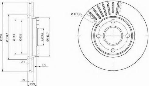 KSH EUROPE 1870.0071010 - Спирачен диск vvparts.bg