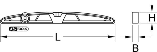 KS Tools 400.0440 - Блокираща скоба, маховик vvparts.bg