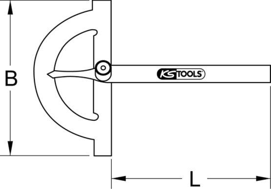 KS Tools 420.1255 - Зегерка / щипка, каросерия vvparts.bg