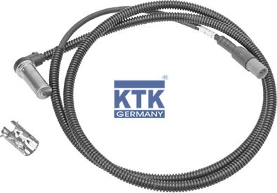 KTK GERMANY 19770 - Датчик, обороти на колелото vvparts.bg