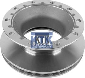 KTK GERMANY 21661 - Спирачен диск vvparts.bg