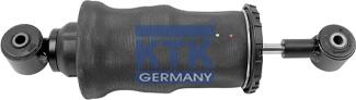 KTK GERMANY 28237 - Демпер (успокоител), окачване на шофьорската кабина vvparts.bg