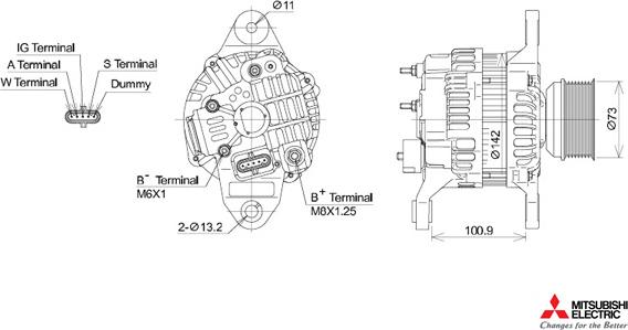 KUTNAK AUTOMOTIVE 721629/M - Генератор vvparts.bg