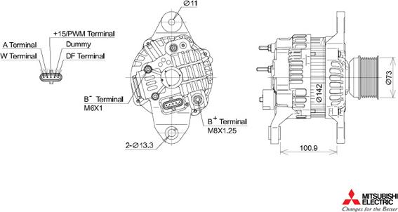 KUTNAK AUTOMOTIVE 721819M - Генератор vvparts.bg