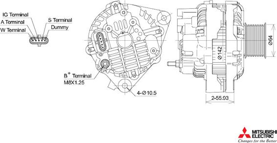 KUTNAK AUTOMOTIVE 721246M - Генератор vvparts.bg