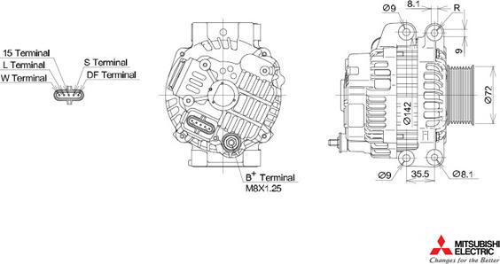 KUTNAK AUTOMOTIVE 723417/M - Генератор vvparts.bg