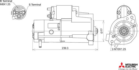 KUTNAK AUTOMOTIVE 723569/M - Стартер vvparts.bg