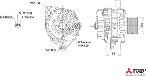 KUTNAK AUTOMOTIVE 723522/M - Генератор vvparts.bg