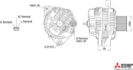 KUTNAK AUTOMOTIVE 723527/M - Генератор vvparts.bg