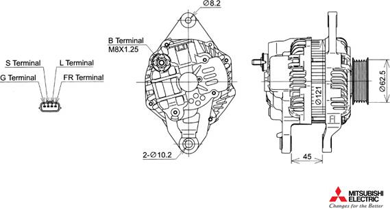 KUTNAK AUTOMOTIVE 722491/M - Генератор vvparts.bg