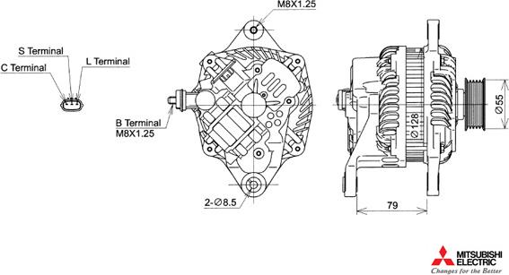 KUTNAK AUTOMOTIVE 722451/M - Генератор vvparts.bg