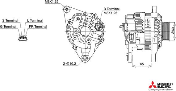 KUTNAK AUTOMOTIVE 722487/M - Генератор vvparts.bg