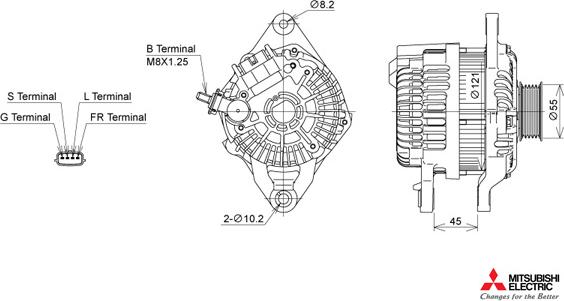 KUTNAK AUTOMOTIVE 722435/M - Генератор vvparts.bg