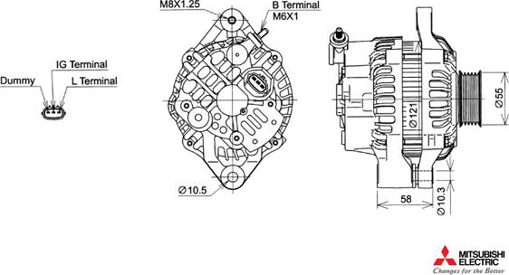 KUTNAK AUTOMOTIVE 722425/M - Генератор vvparts.bg